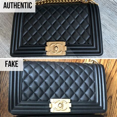 chanel boy fake vs real|authentic chanel counterfeit.